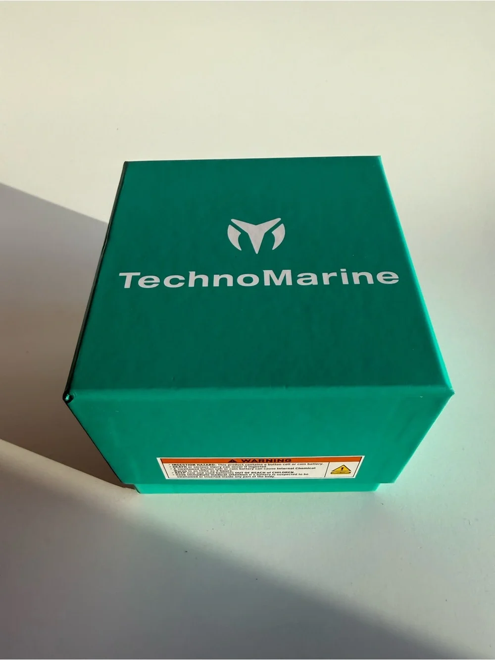 TechnoMarine Manta Ray Chronograph Blue Dial Two-Tone Watch NWT